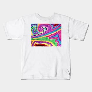 Flowing wind Kids T-Shirt